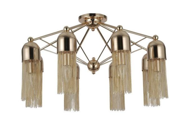 Люстра потолочная FAVOURITE Zaria 24 кв.м., 73x41x73 см, E14