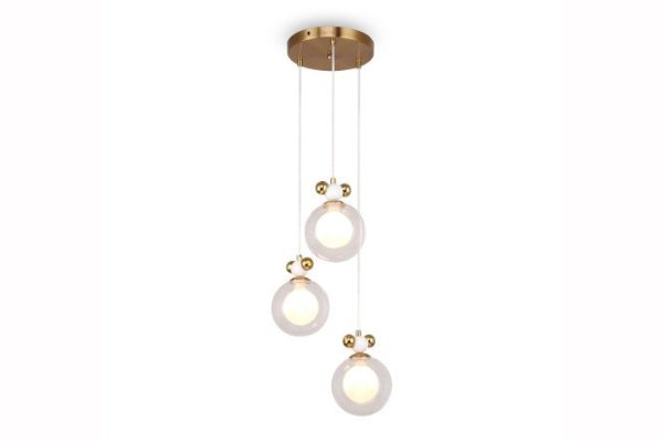 Светильник подвесной FREYA Modern Pitch 8 кв.м., 29х60х29 см, G9