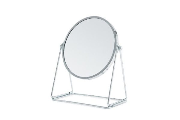 Зеркало косметическое BERKRAFT Deco Настольное, 20х23х10 см