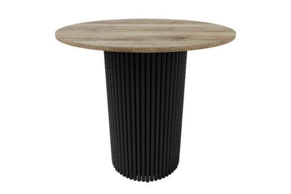 Стол Trubis Wood с трубчатым подстольем 80х75х80 см