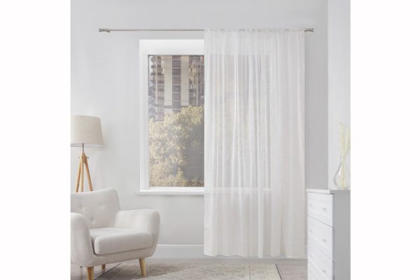 Тюль ESTUDI BLANCO Allegra 300х260 см, 1 шт., цвет белый, зелёный