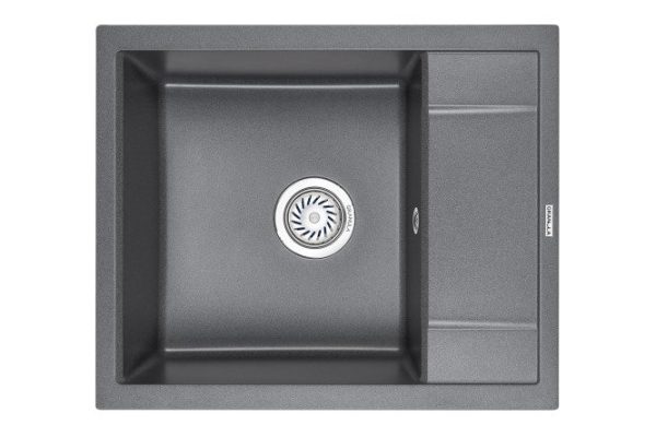 Мойка врезная с крылом GRANULA 6002 60х50х20 см