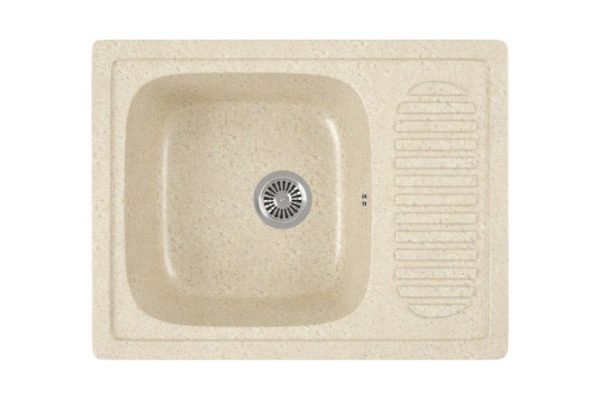 Мойка врезная GreenStone GRS-13-328 с крылом 50х65х19 см