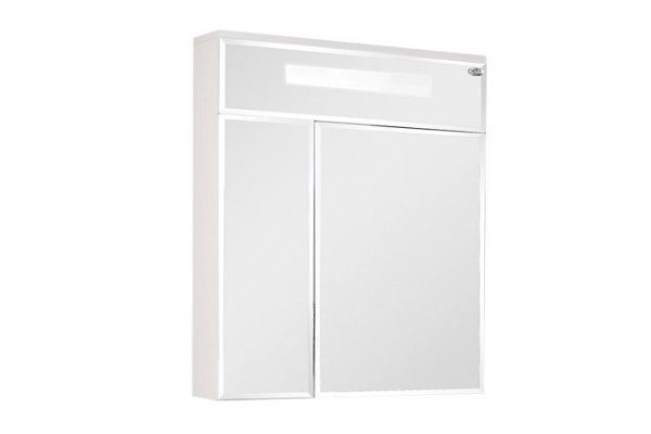 Шкаф-зеркало c LED подсветкой ONIKA Сигма 60 206034 60х73.6х15.4 см, Универсальный
