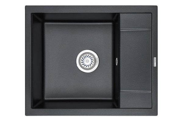 Мойка врезная с крылом GRANULA 6002 60х50х20 см