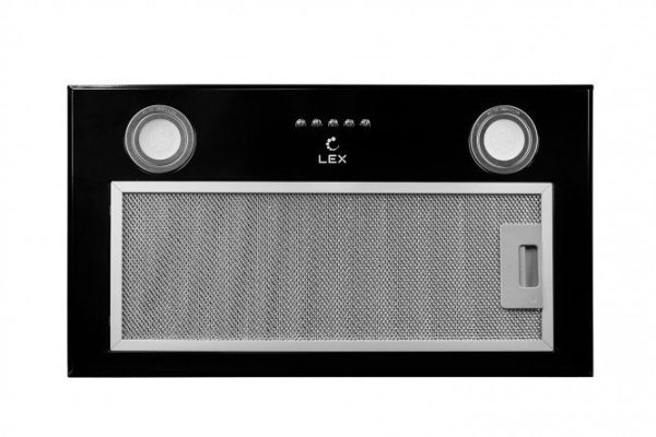 Вытяжка LEX GS BLOC P 600 BLACK цвет чёрный, 52х27х29 см