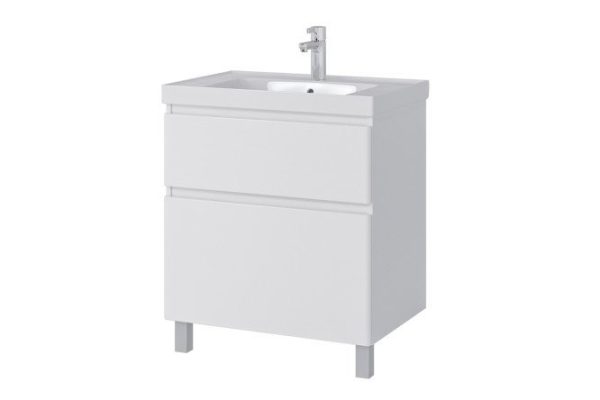 Тумба напольная Sanstar Riana 316.1-1.5.1. 66.5 см, цвет каркаса белый, фасада белый