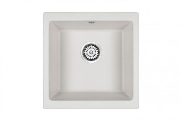 Мойка врезная PAULMARK Brilon PM104546-WH 44.5х46х20 см