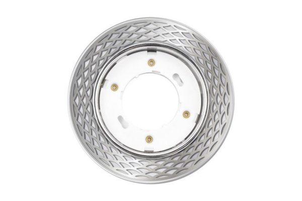 Светильник встраиваемый JAZZWAY MN21-Chrome PGX53d с подсветкой 12x2.5x12 см, GX53