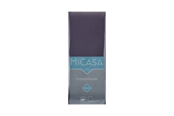 Пододеяльник MICASA Calma Сатин 150х215 см, 1,5 спальный