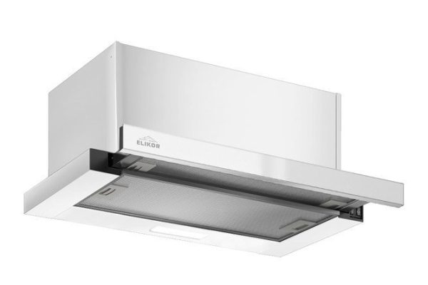 Вытяжка ELIKOR Slide glass 50П-1000 КВ II М-1000-50-1542 цвет белый, 50х30.3х30.4 см