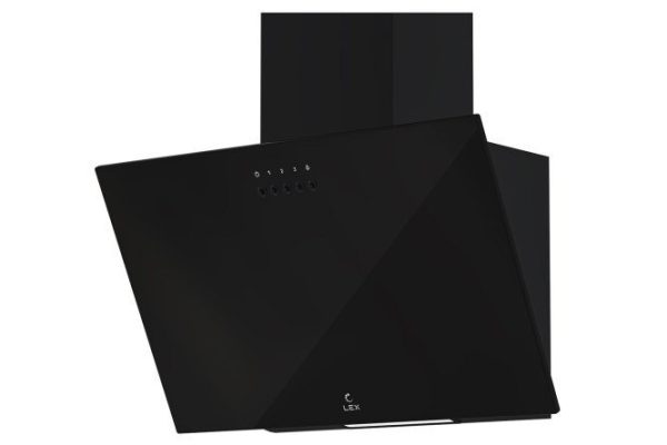 Вытяжка LEX Moza 500 Black цвет чёрный, 49.5х59.8х26.2 см