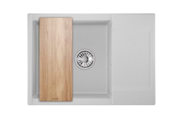 Мойка врезная GRANULA Estetica 7003 с крылом 70х50х22 см