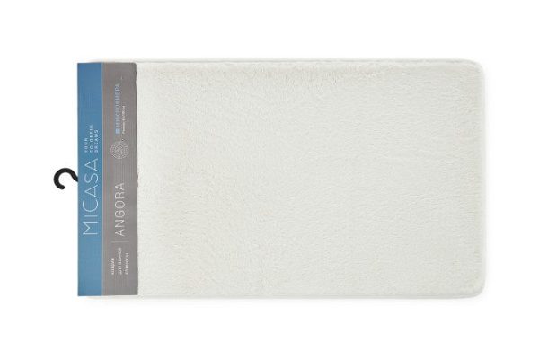 Коврик для ванной комнаты MICASA Angora 60x100 см, Микрофибра