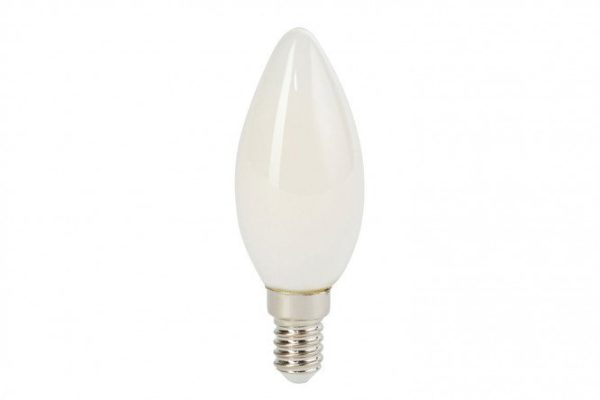 Лампа светодиодная Gauss Filament Свеча OPAL 420lm 2700К 5W, E14, Тёплый