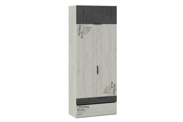 Шкаф комбинированный Оксфорд-2 87.6х220.3х45 см