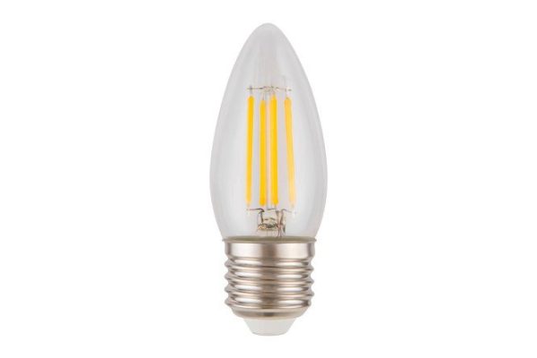 Лампа светодиодная VOLTEGA Crystal Candle VG10-C1E27cold5W-FD 8463 5W, E27, Холодный свет