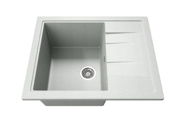 Мойка кухонная врезная Henna T120112 с крылом 57.5х47х20 см