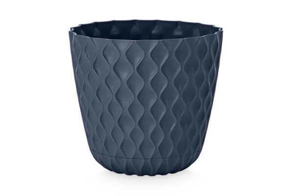 Горшок для цветов Wave 17.5х16 см, 2.5 л