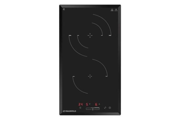 Электрическая панель MAUNFELD CVCE292SDBK LUX чёрный 29 см