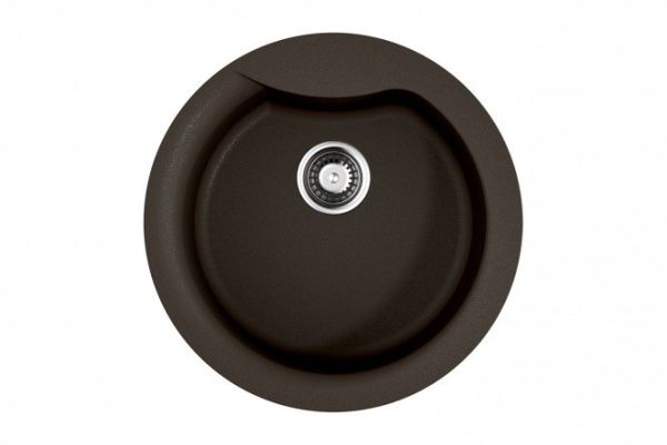 Мойка врезная OMOIKIRI Yasugata 48R-DC 4993211, тёмный шоколад 48.5х48.5х21 см