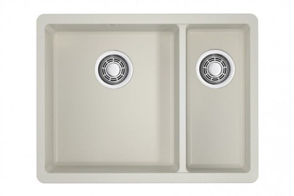 Мойка врезная OMOIKIRI Kata 55-2-U-PA 4993386, пастила 55х42х20 см