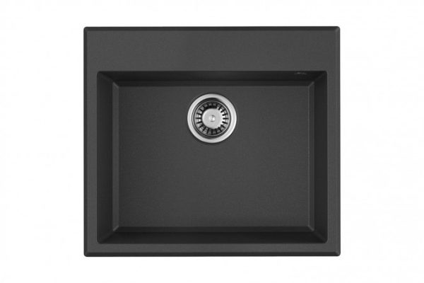 Мойка врезная OMOIKIRI Tedori 57-BL 4993980, чёрный 57х51х20 см
