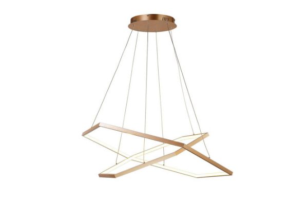 Люстра подвесная FAVOURITE Hexagon 39 кв.м., LED, 92 см