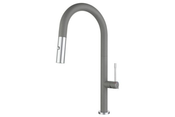Смеситель для кухни RIVELATO Asti 3972500 grigio cromo
