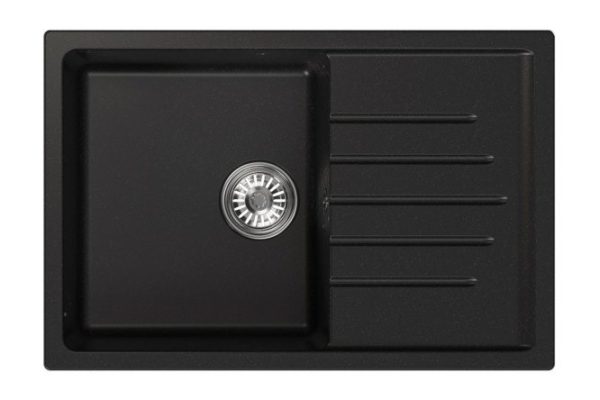 Мойка врезная с крылом MIXLINE ML-GM19 551990 75х50х22 см