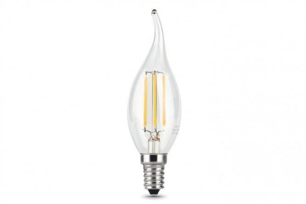 Лампа светодиодная Gauss Filament Свеча на ветру 720lm 2700K 11W, E14, Тёплый