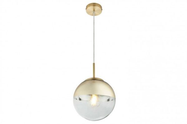 Светильник подвесной TOPLIGHT Glass золотой 2 кв.м., 33х120х33 см, E27