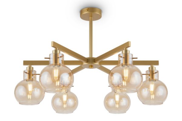 Люстра FREYA Modern Circle 30 кв.м., 65x39x65 см, E14