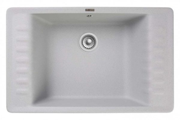 Мойка с крылом GRANFEST Quarz GF-ZW-71 76х48х17.8 см