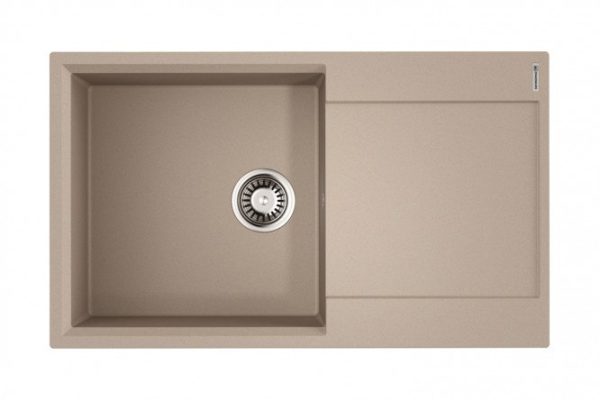 Мойка врезная с крылом OMOIKIRI Daisen 86-SA 4993701, бежевый 86х50х19 см