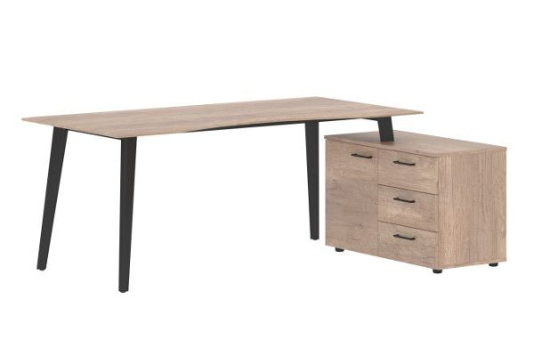 Стол руководителя с тумбой Skyland Jay R