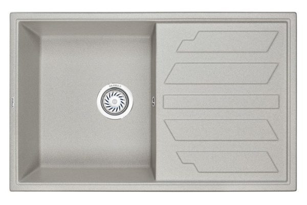 Мойка врезная с крылом GRANULA Granula 8002 79х50х20 см