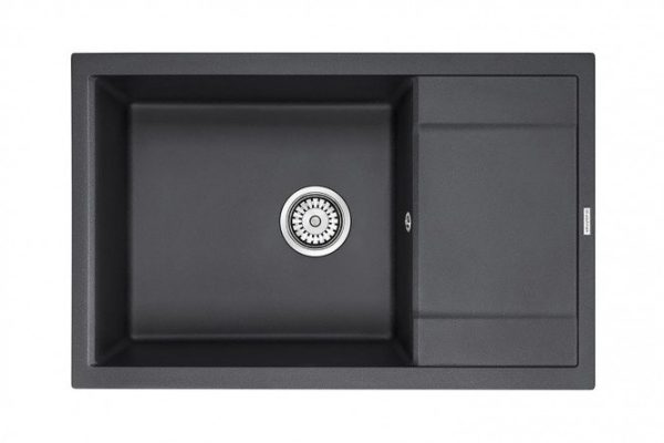Мойка врезная с крылом PAULMARK Verlass PM317850-BL 78х50х20 см