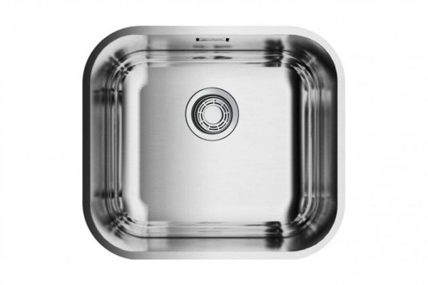 Мойка врезная OMOIKIRI Omi 49-U/I-IN 4993066, нержавеющая сталь 49х44х18 см