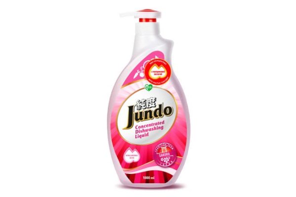 Гель для мытья посуды и детских принадлежностей Jundo Sakura 1 л