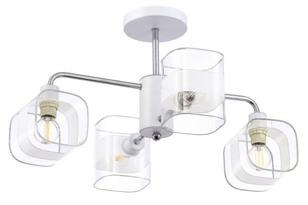 Люстра CITILUX Бертон 14 кв.м., 45.5x15x45.5 см, E14