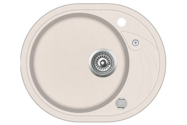 Мойка врезная с крылом Teka Clave 45 S-TQ Topaz beige 58х47х20 см
