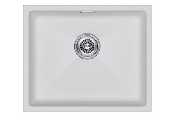 Мойка врезная PAULMARK Lumi 55UNI IT-GRANIT LU55-WH 55.5х46х21 см