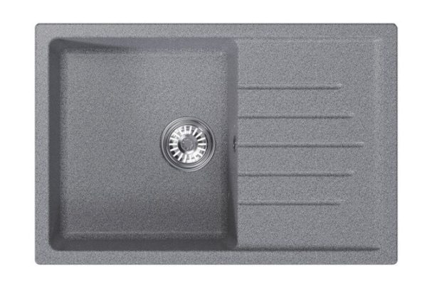 Мойка врезная с крылом MIXLINE ML-GM19 551983 75х50х22 см