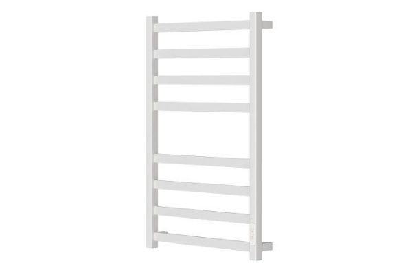 Полотенцесушитель электрический POINT Меркурий П8, белый PN83858W 53х80х8 см