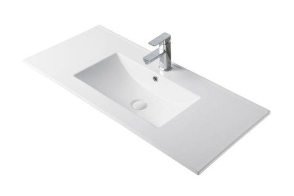 Раковина встраиваемая ORANGE B03-1000w Встраиваемая сверху, 101.5х17х46.5 см