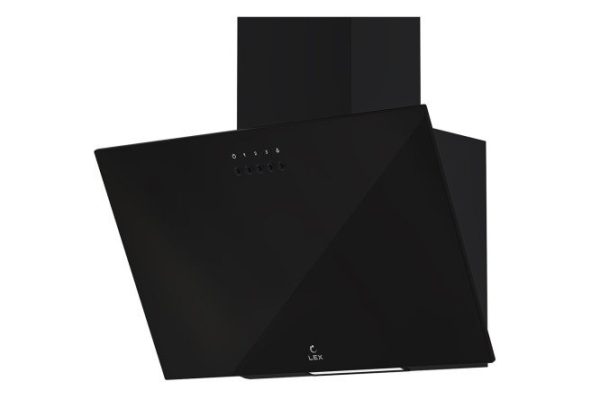 Вытяжка LEX Moza 600 Black цвет чёрный, 60х59.8х26.2 см