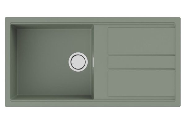 Мойка врезная с крылом OMOIKIRI Kitagawa 100-WG 4993251 100х51х20 см