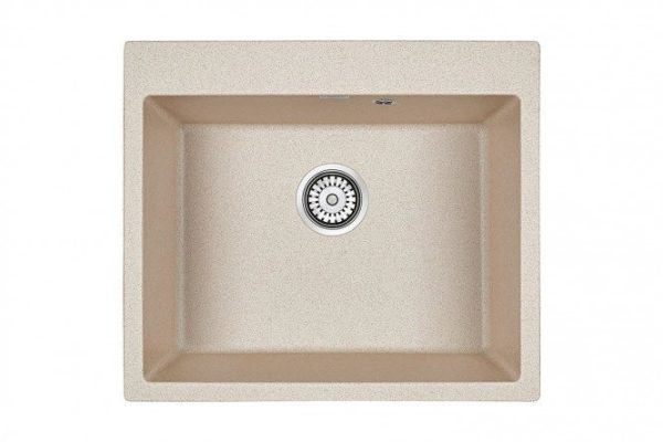 Мойка врезная PAULMARK Kante PM106052-BE 60х52х20 см