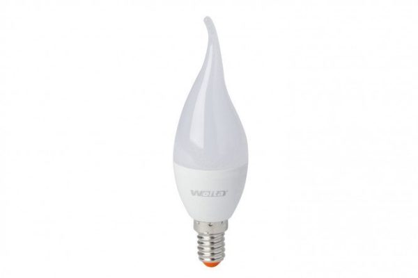 Лампа светодиодная Wolta 25SCD7.5E14 7W, E14, Холодный
